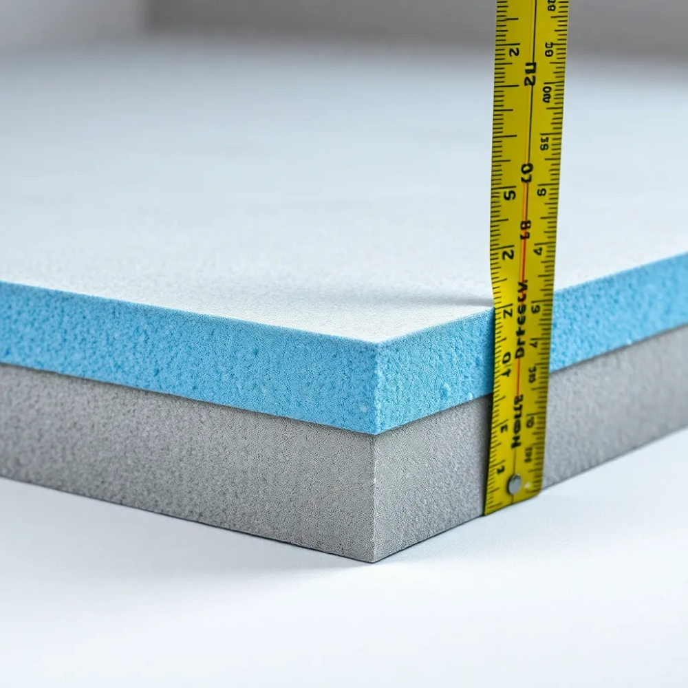 Jaka grubość wylewki na styropian