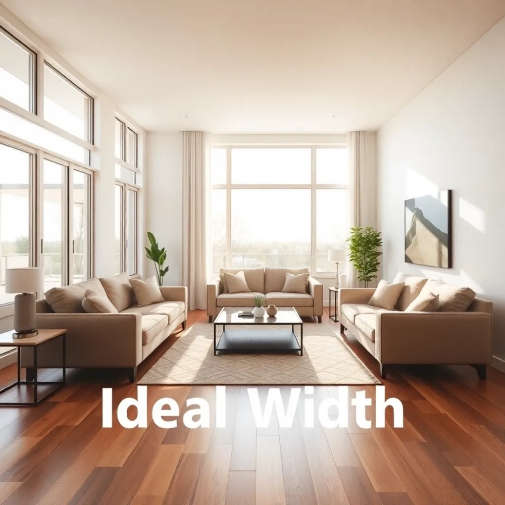 Jaka szerokość salonu