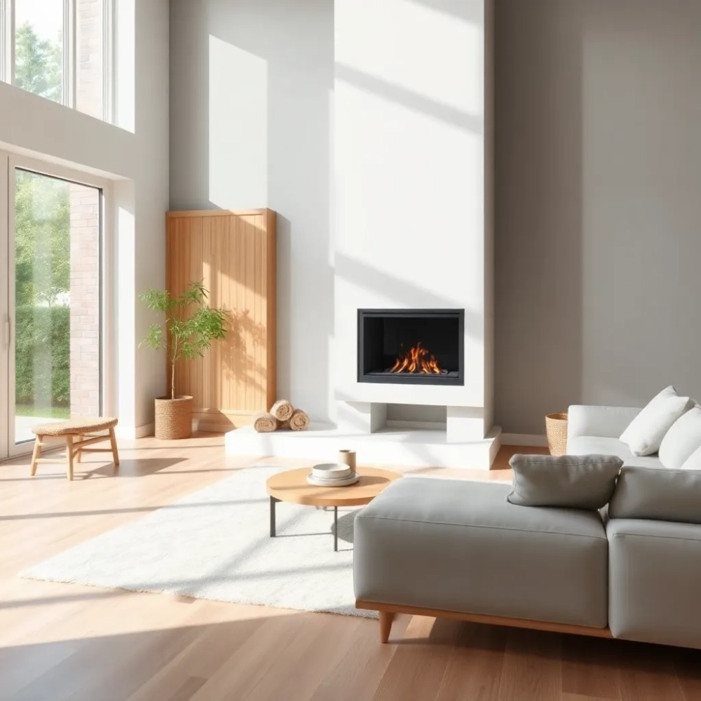 Jaki kominek do salonu 40m2