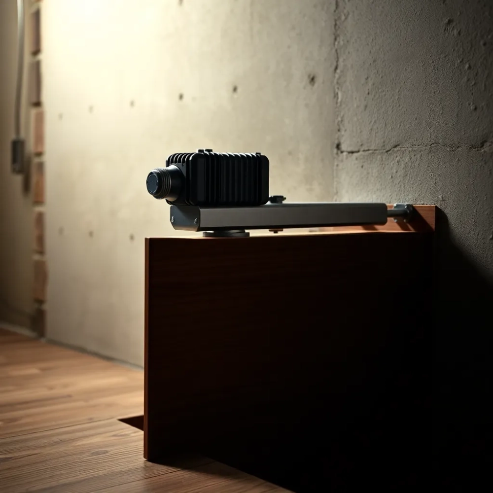 Jaki siłownik do klapy piwnicy