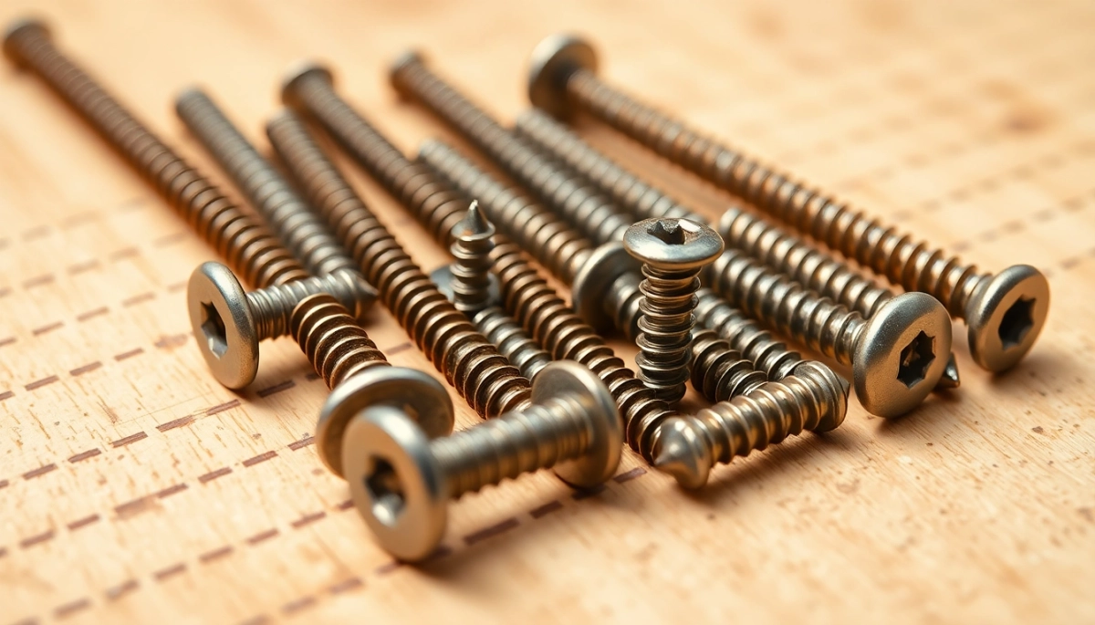 Jakie wkręty do deski tarasowej