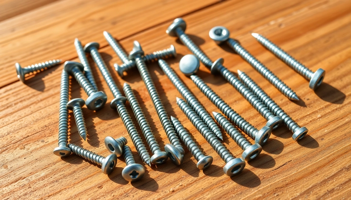 Jakie wkręty do deskowania dachu