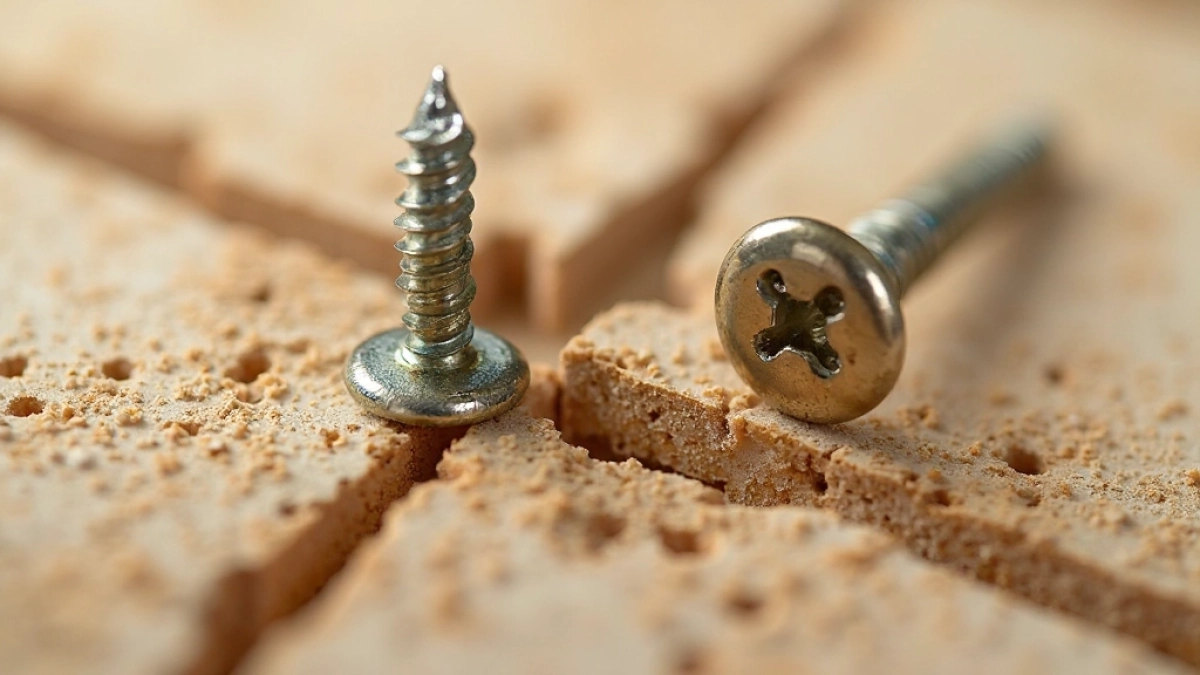 jakie wkręty do płyt meblowych