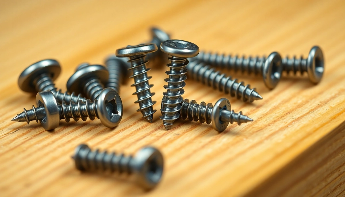 Jakie wkręty do tarasu z modrzewia