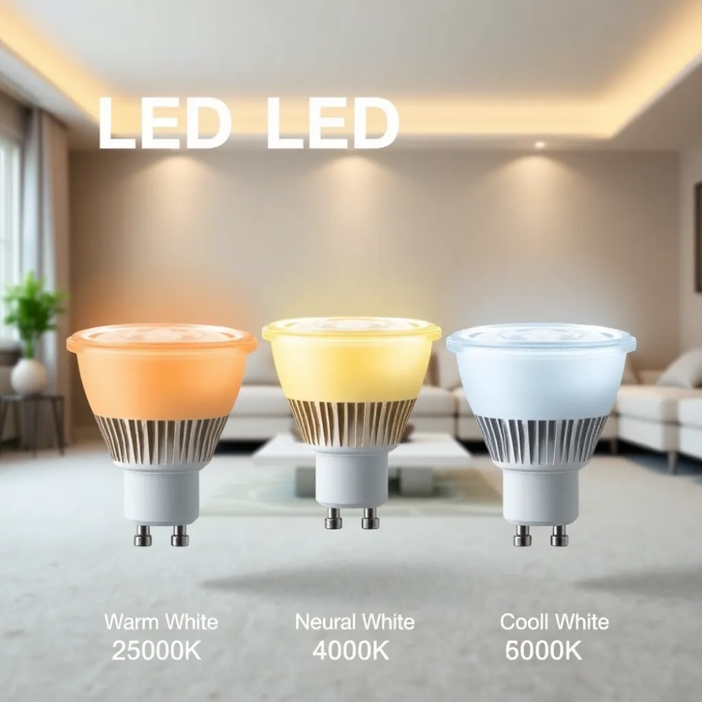 Jakie żarówki GU10 do salonu