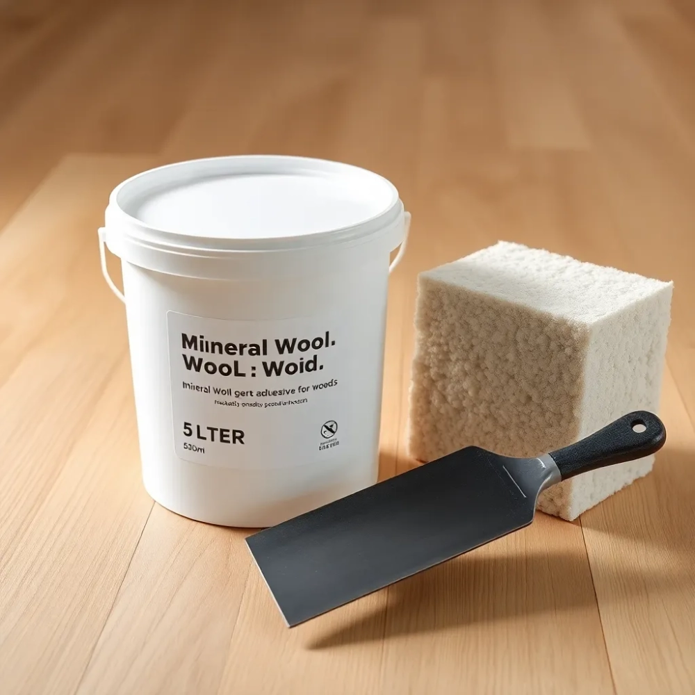 Klej do wełny mineralnej na drewno