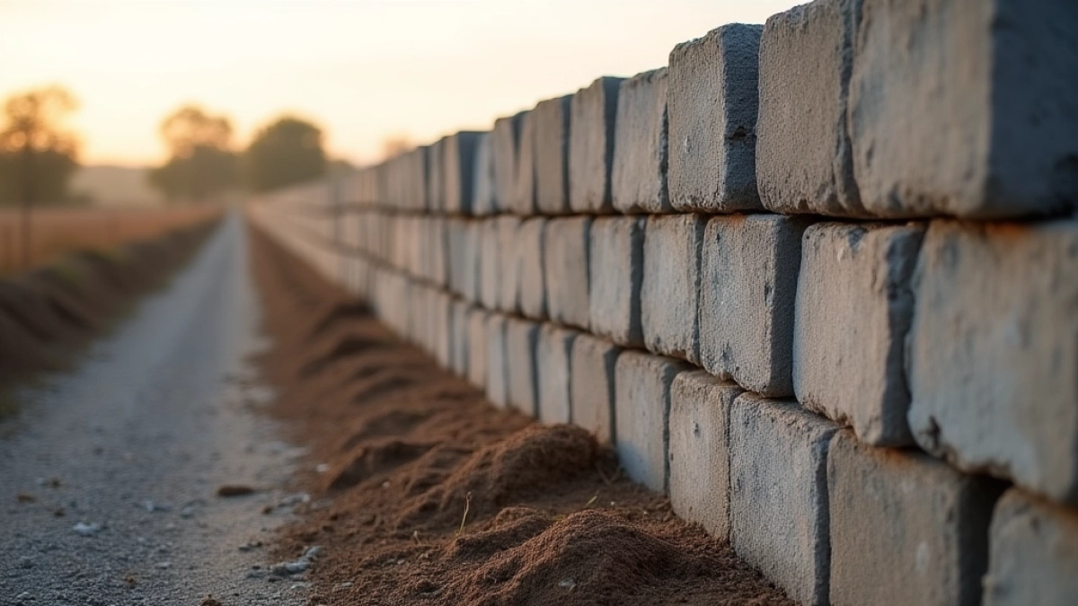 Koszt ogrodzenia z bloczków betonowych Radom