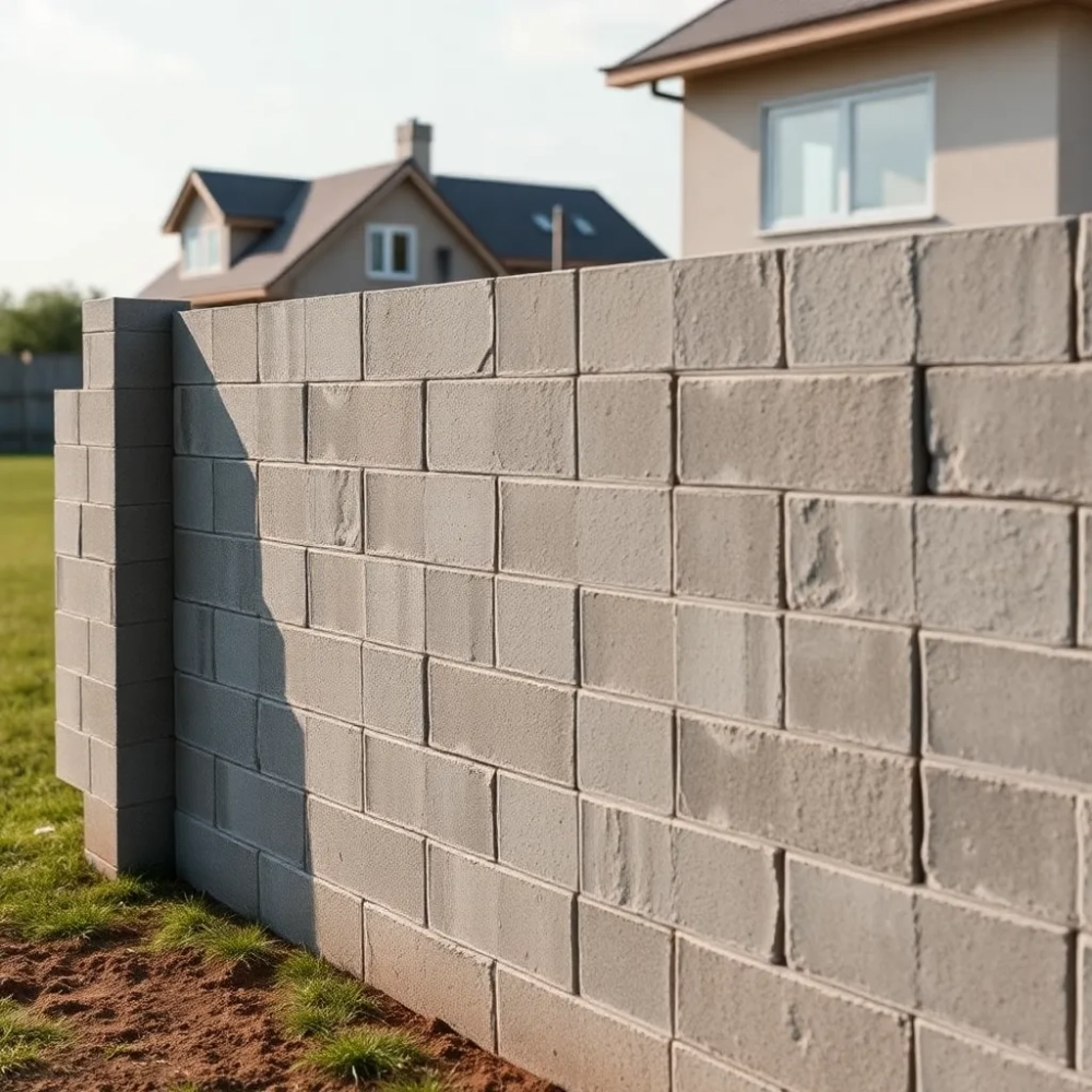 Koszt ogrodzenia z bloczków
