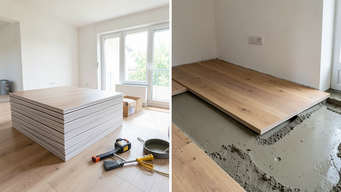 Koszt wykończenia podłóg w mieszkaniu 100 m²