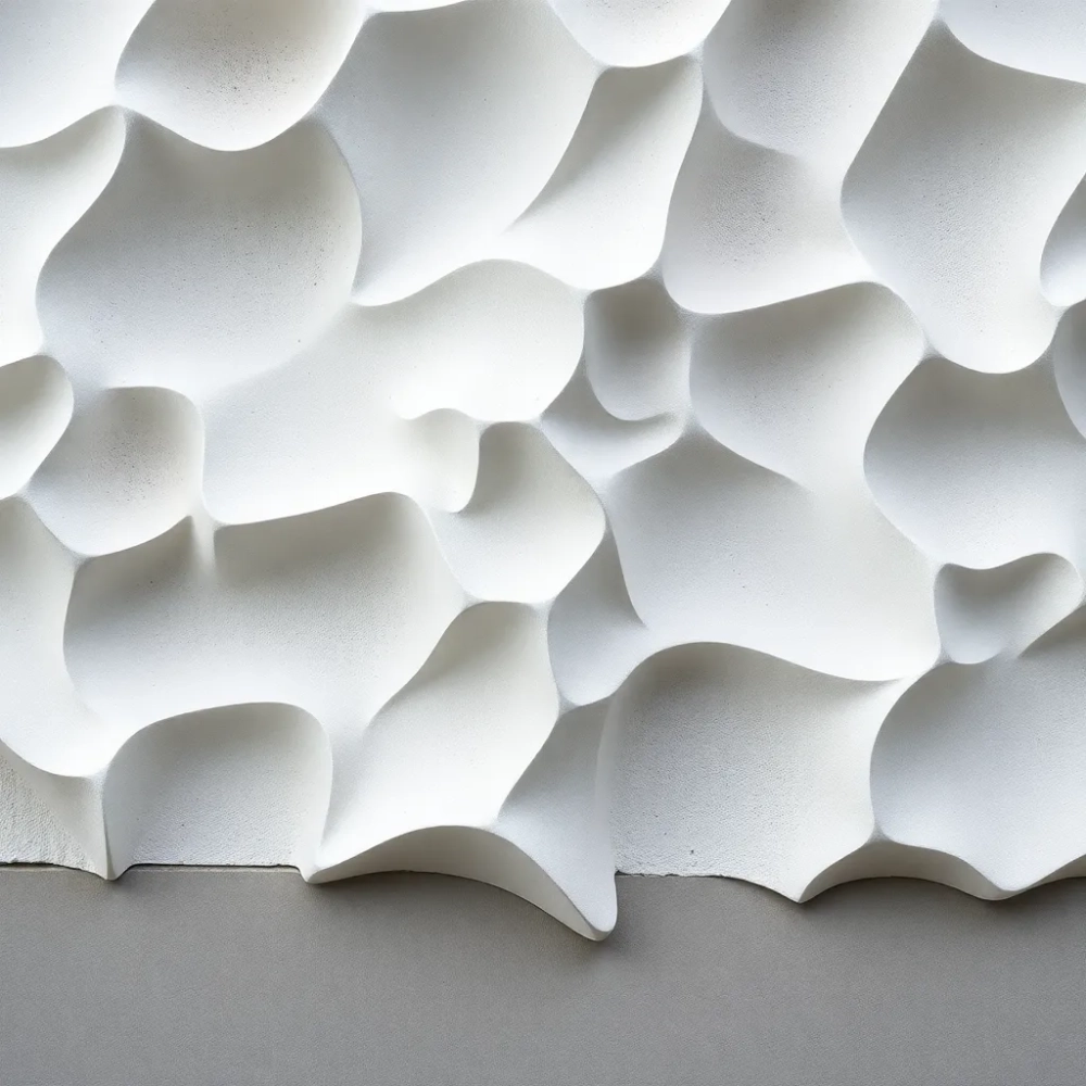 Krzywy styropian na elewacji