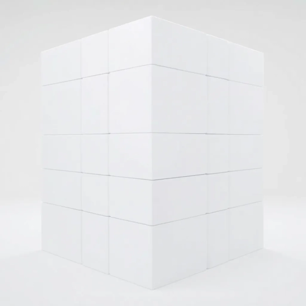 Kubik styropianu ile to paczek