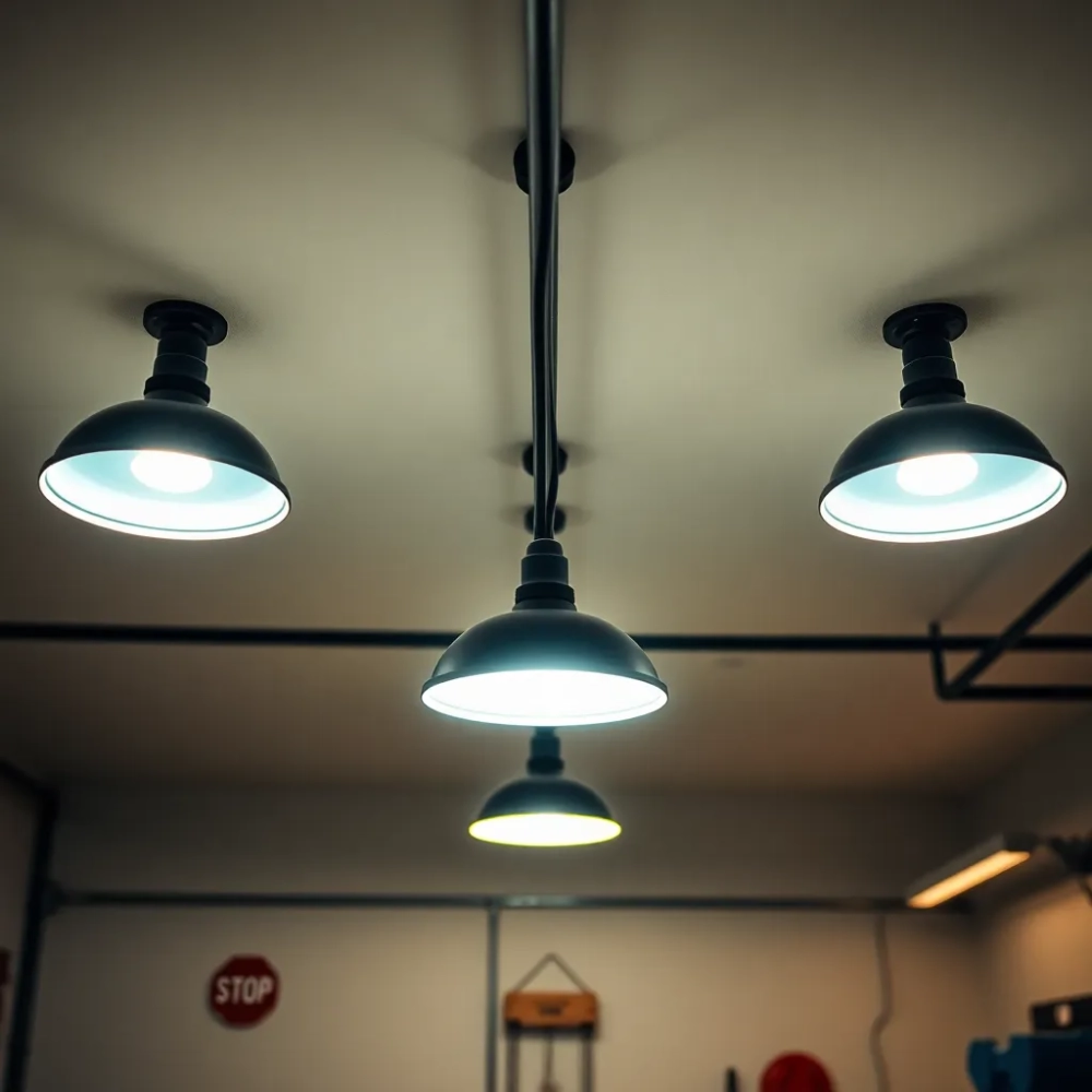 Lampy do garażu na ścianę