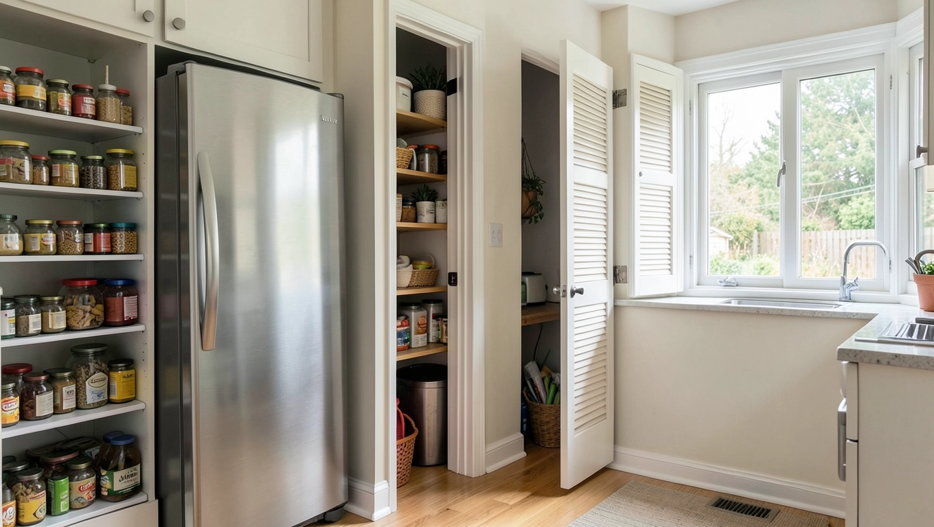 Lokalizacja spiżarni w kuchni