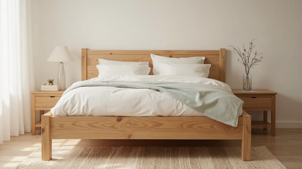 łóżka drewniane 120x200