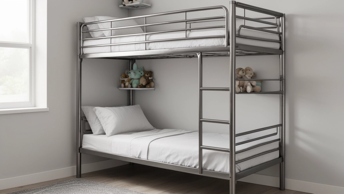 Łóżka piętrowe metalowe