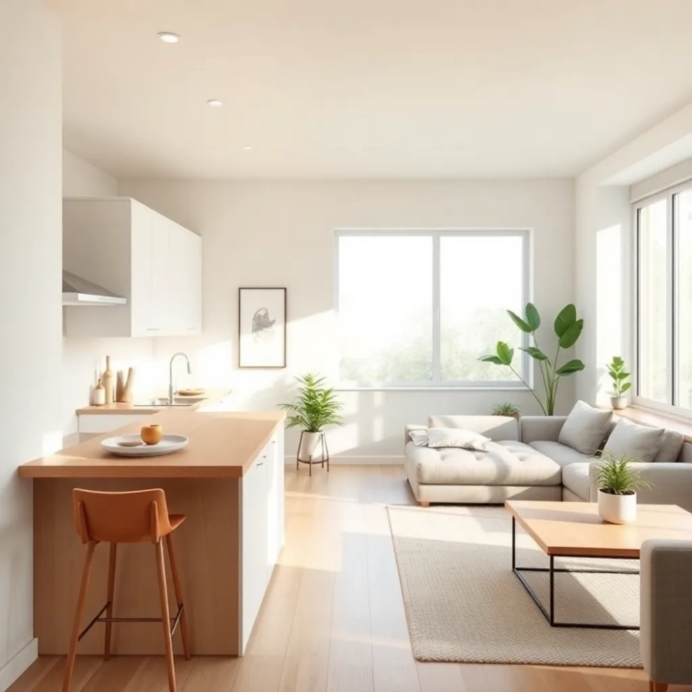 Mała kuchnia z salonem inspiracje
