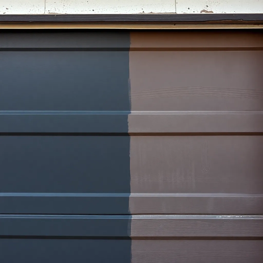 Malowanie drzwi garażowych cena