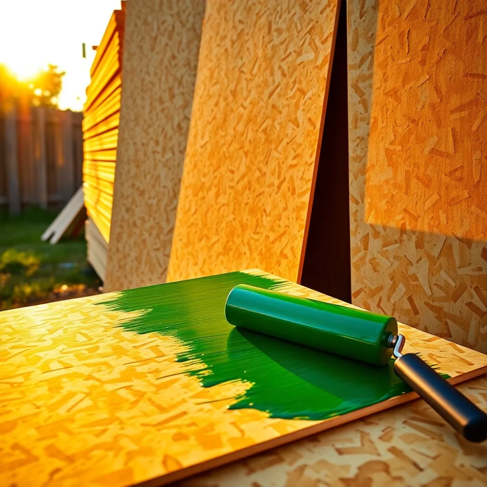 Malowanie płyt OSB na zewnątrz