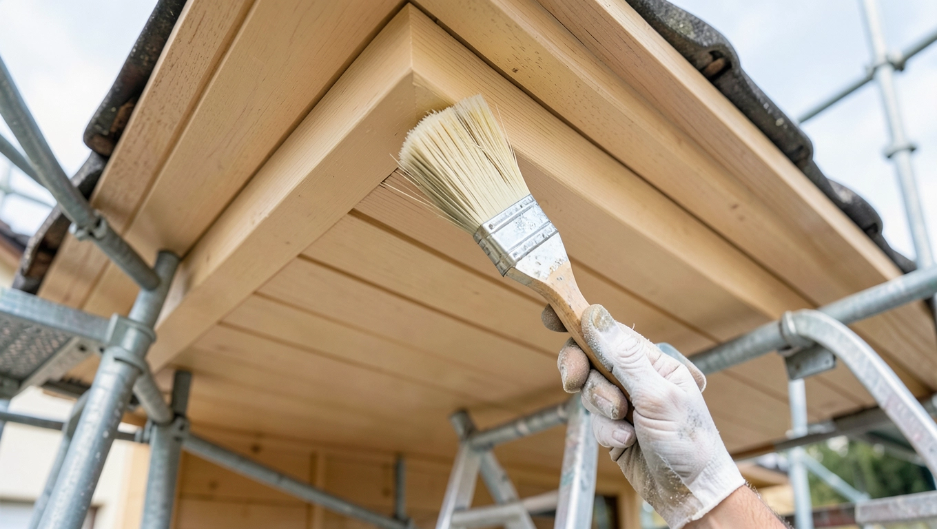 Malowanie podbitki dachowej (tylko robocizna)