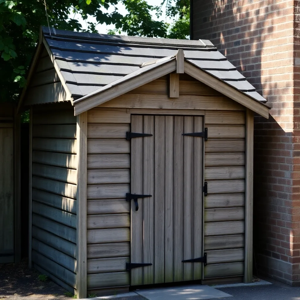 Mały garaż na rowery