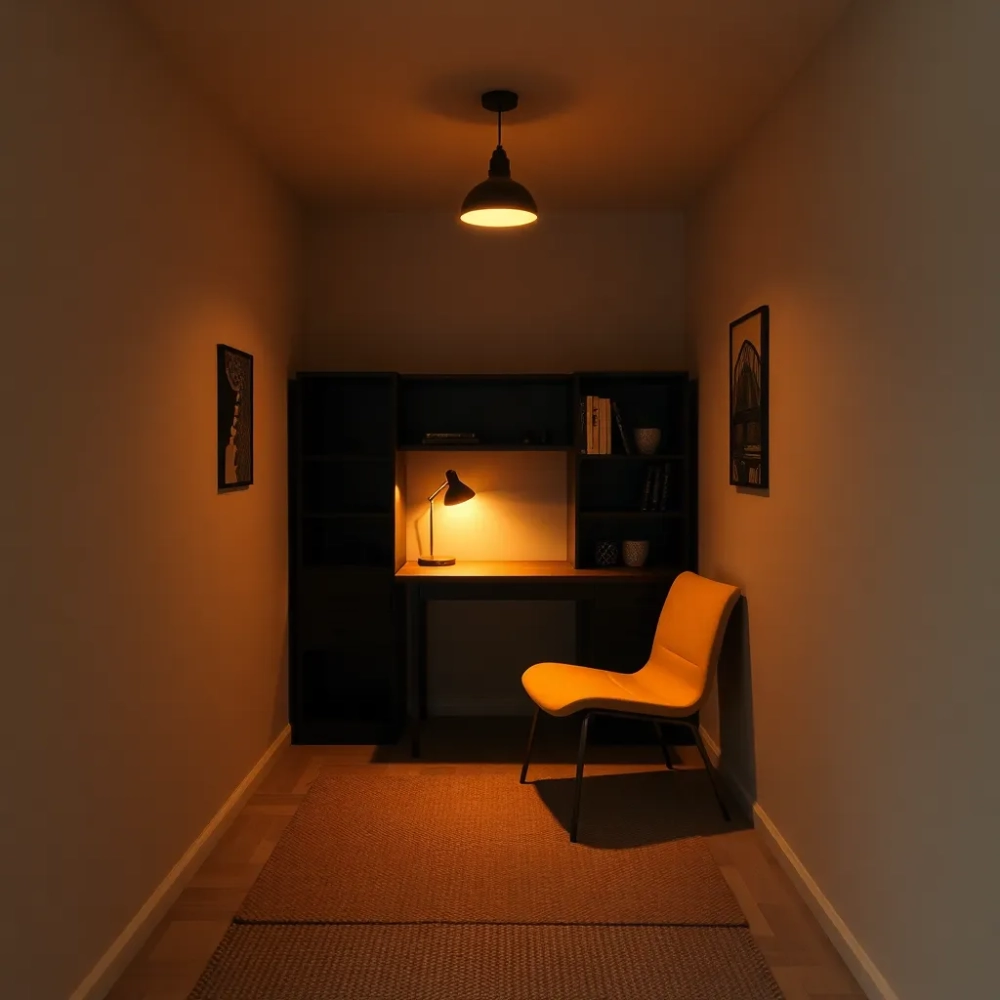 Mały pokój bez okna