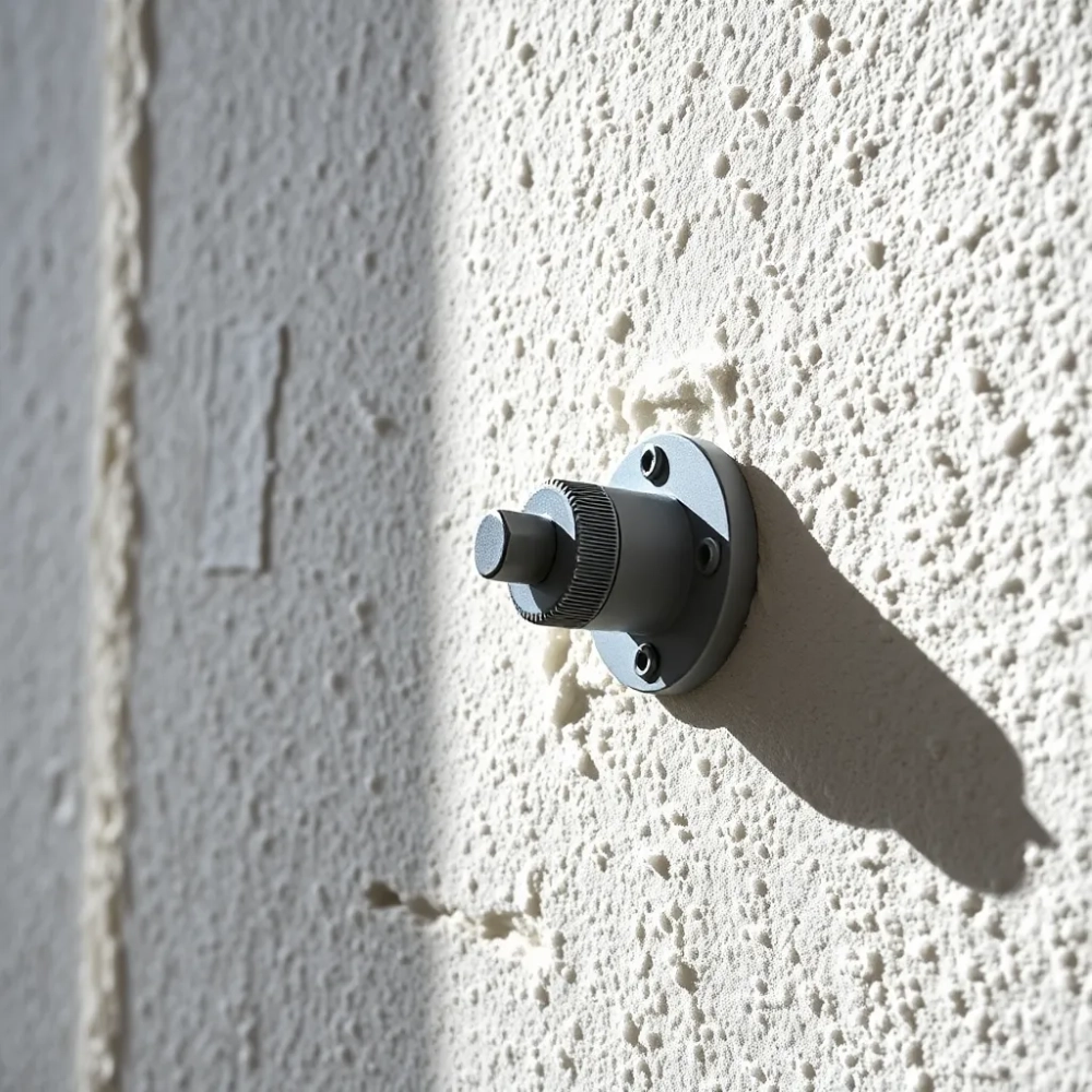 Mocowanie do ściany ocieplonej styropianem