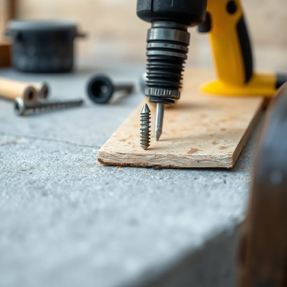 Mocowanie płyt OSB do betonu