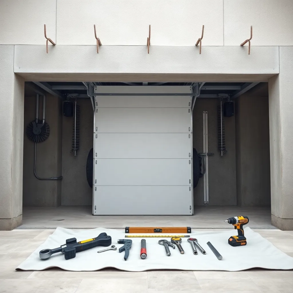 Montaż bramy garażowej uchylnej cena