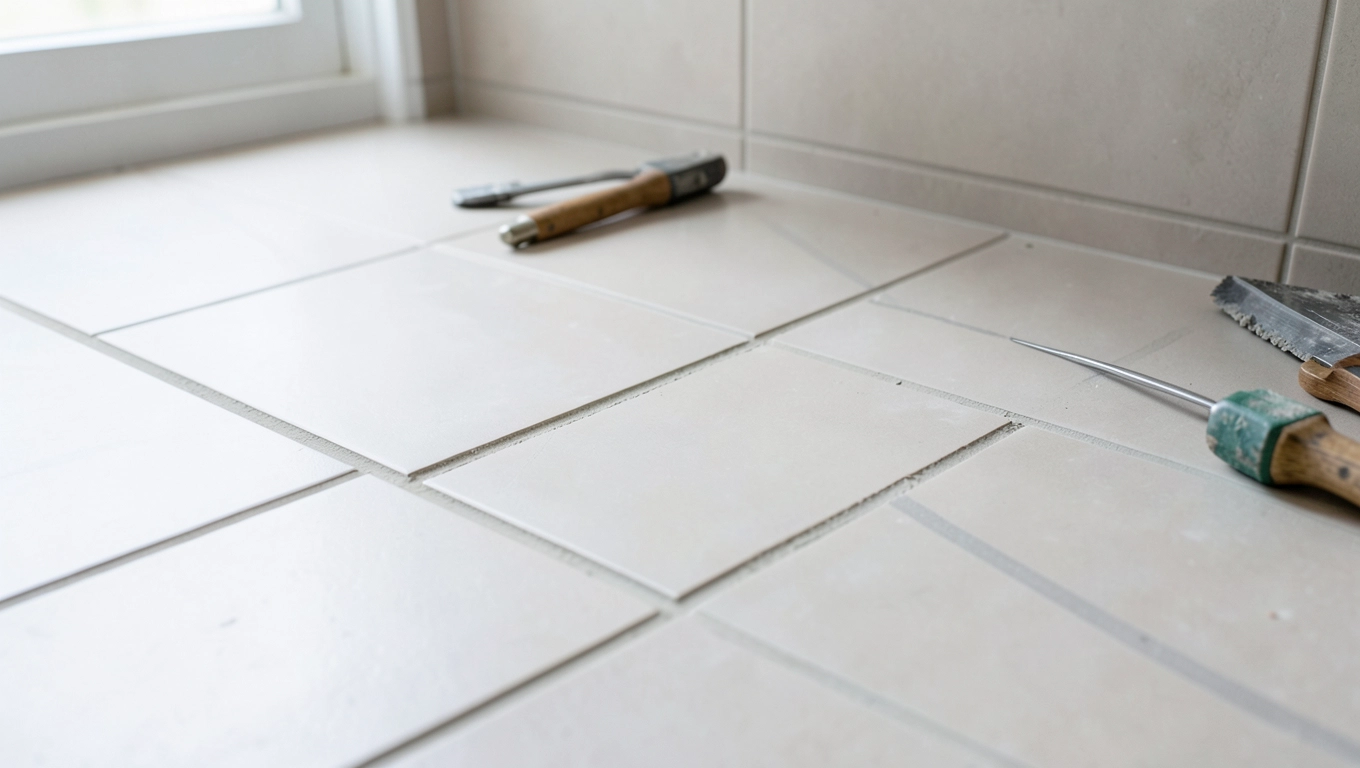 Montaż płytek podłogowych i ściennych za m²