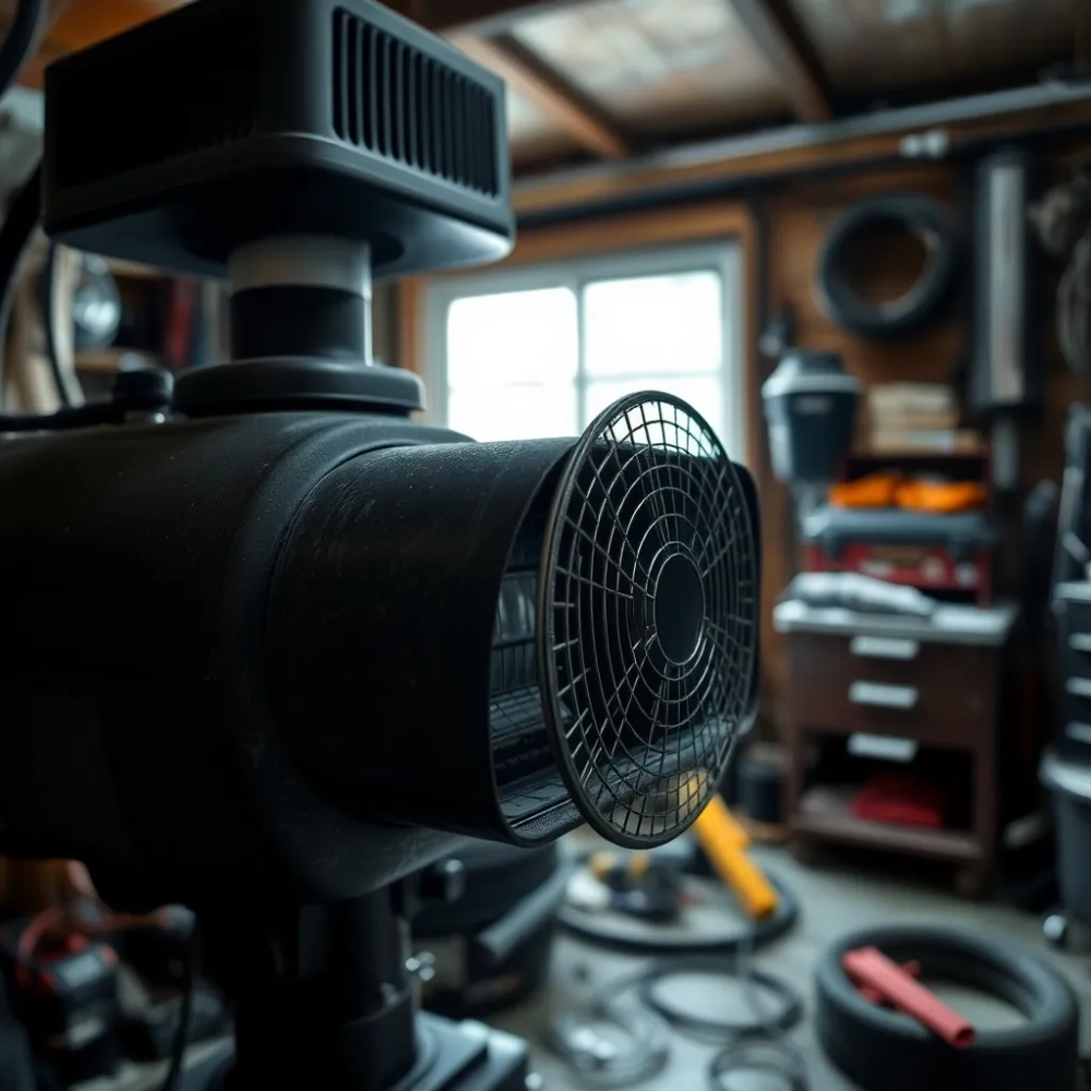 Nagrzewnica do garażu spalinowa