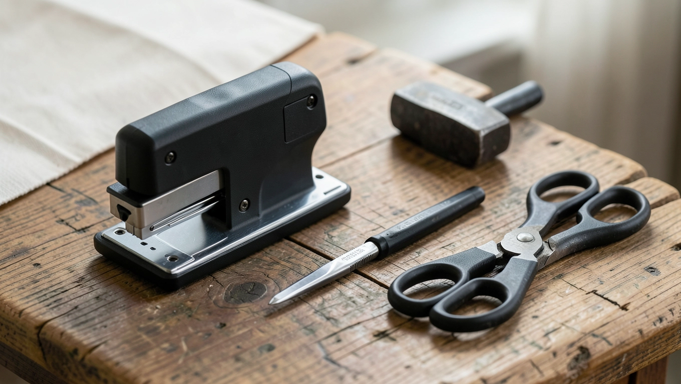 Narzędzia do tapicerowania łóżka do sypialni