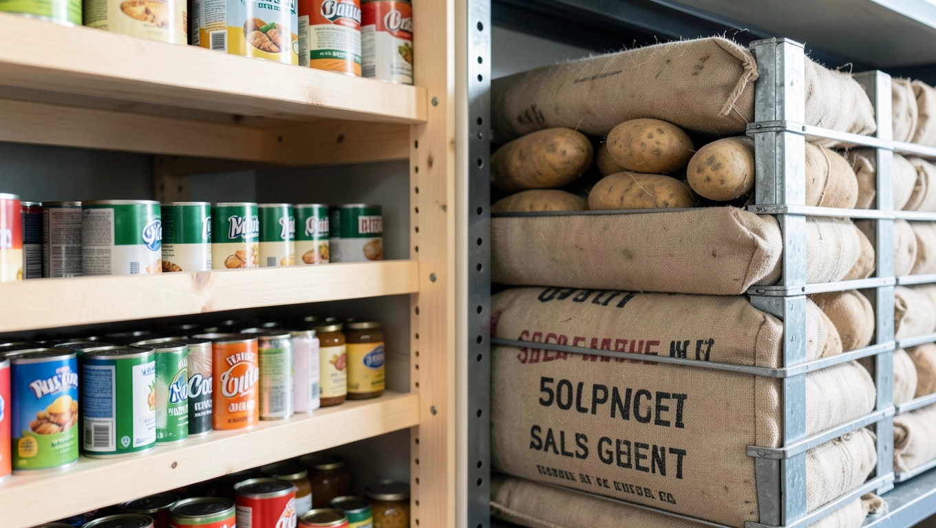 Nośność regałów do spiżarni