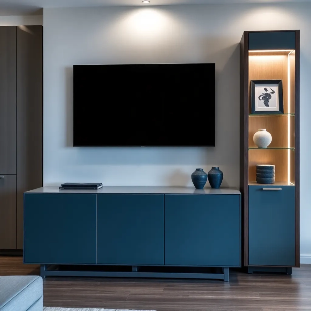 Nowoczesne komody i witryny do salonu Agata meble