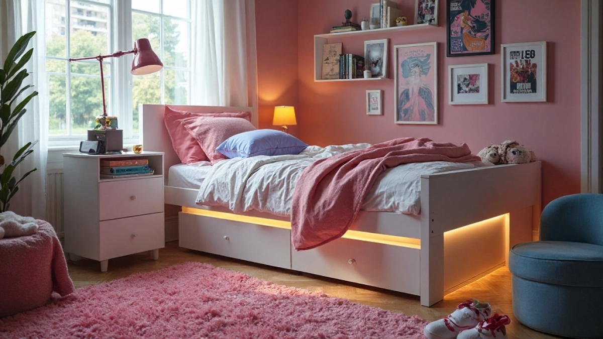 Nowoczesne łóżka dla młodzieży