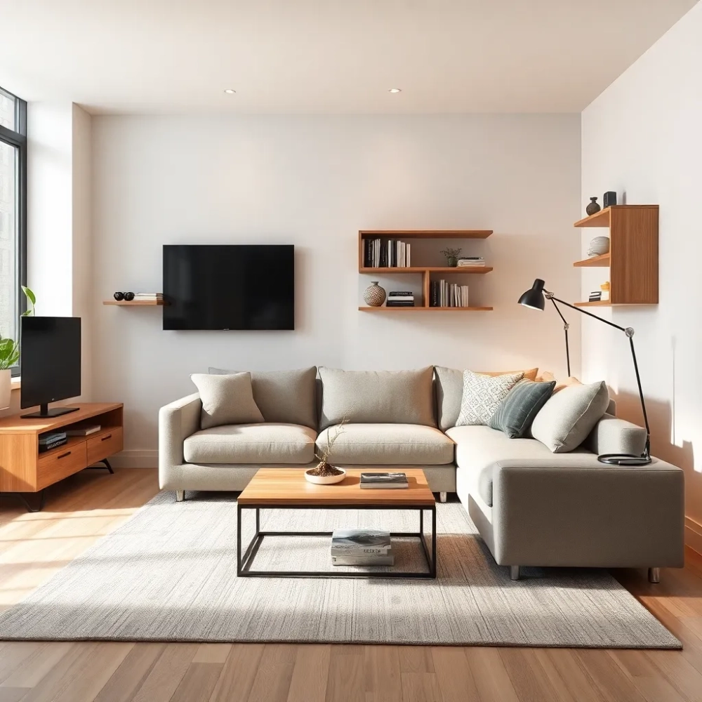 Nowoczesne meble do małego salonu