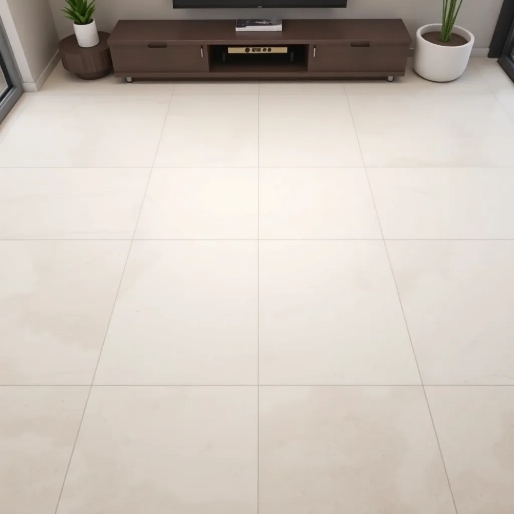 Nowoczesne płytki podłogowe do salonu