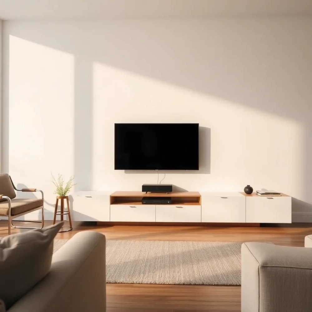 Nowoczesne szafki RTV do salonu