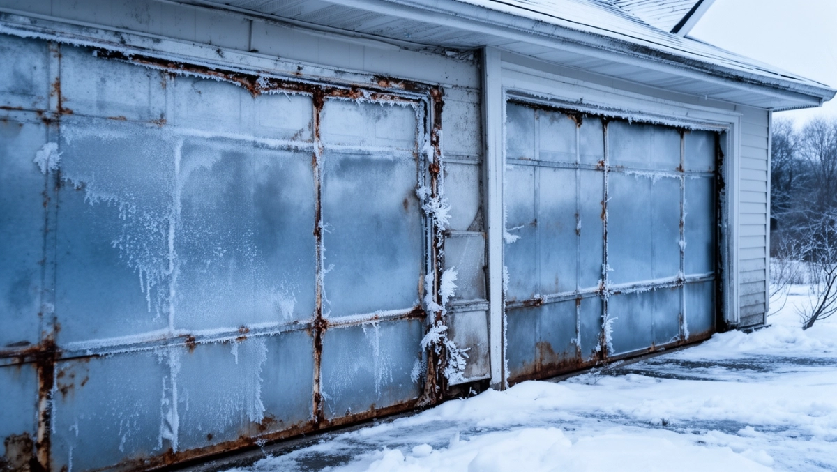 Ocieplenie drzwi garażowych metalowych