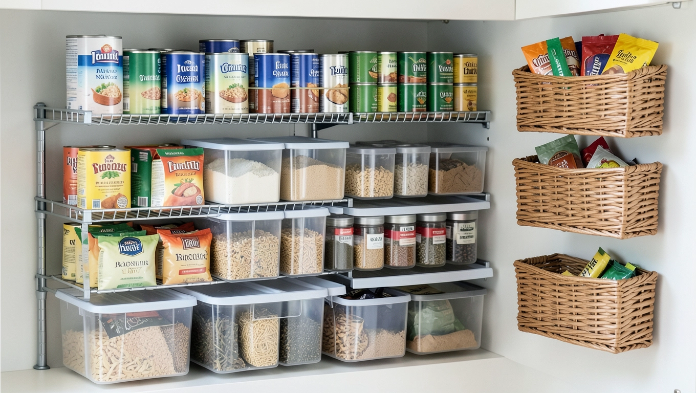 organizery do spiżarni
