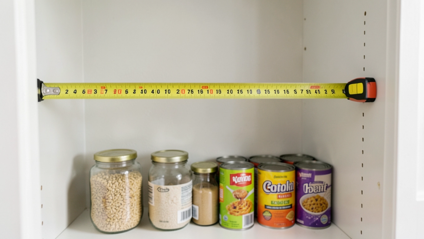 Planowanie spiżarni we wnęce