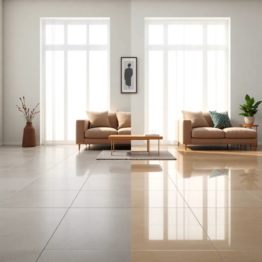 Płytki do salonu matowe czy z połyskiem