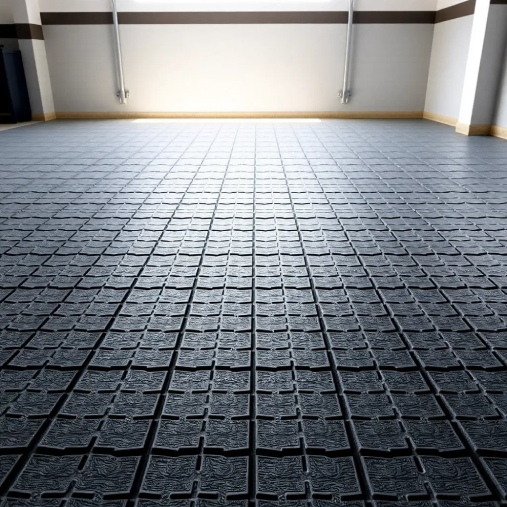 Płytki PCV na podłogę do garażu