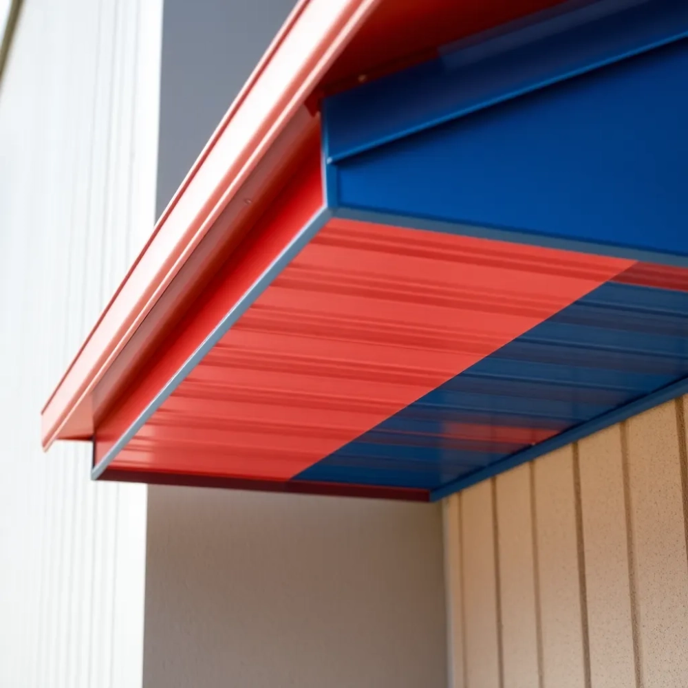 Podbitka dachowa z blachy kolory