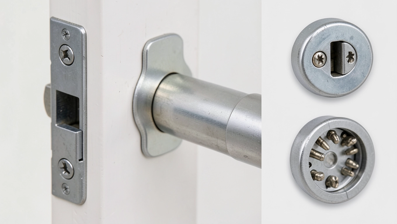 Podział zamków pokojowych według mechanizmu