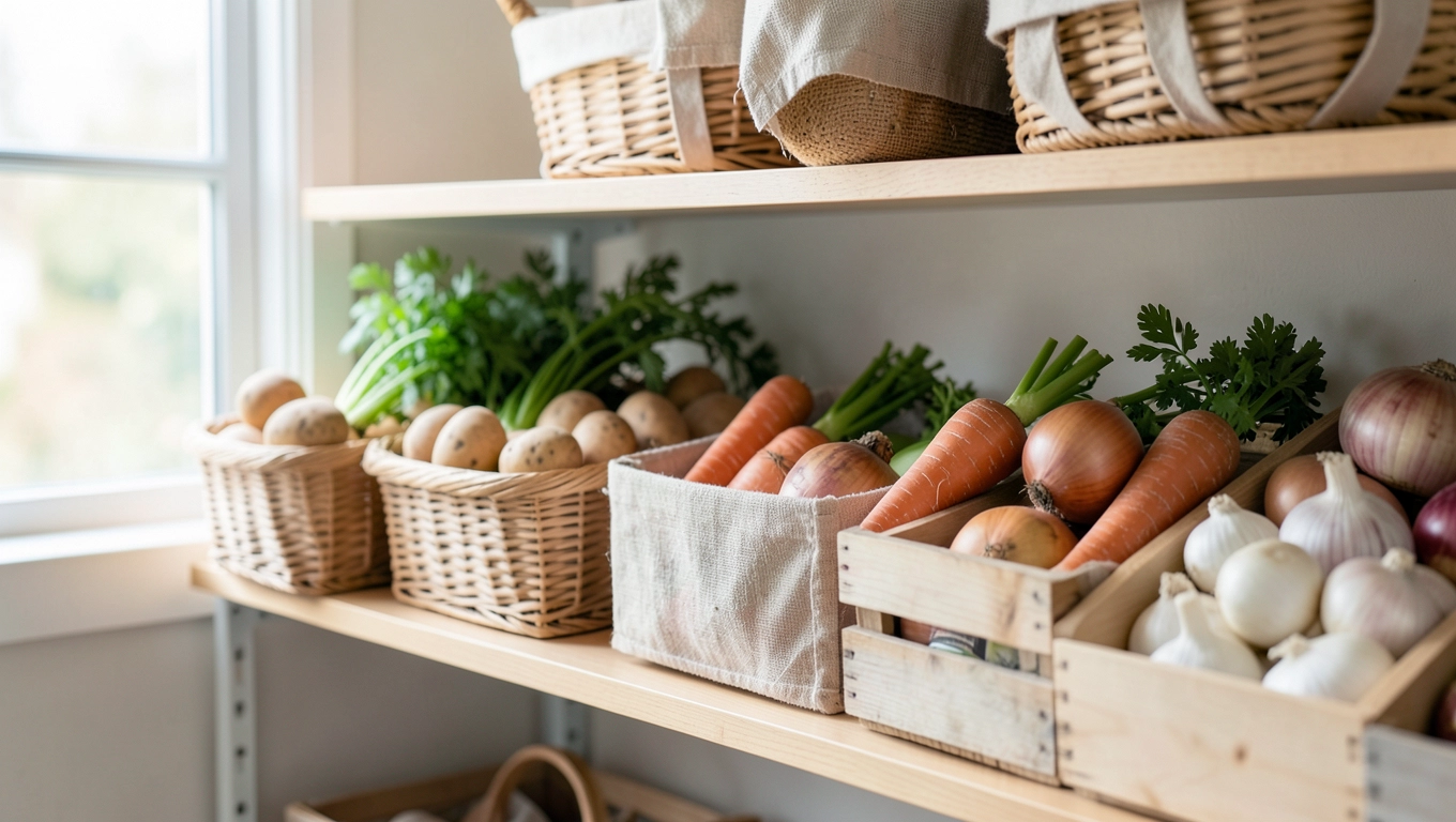pojemniki na warzywa do spiżarni