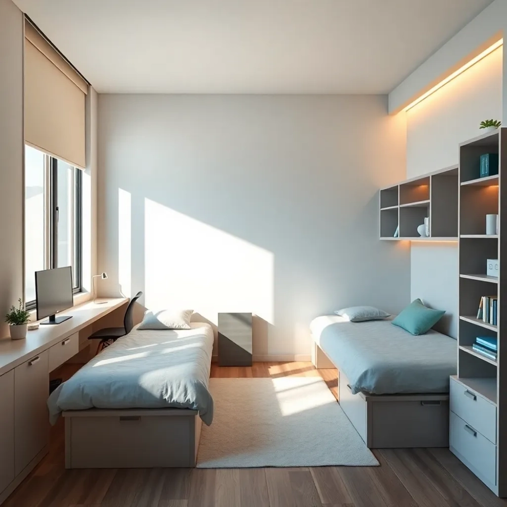 Pokój dla 2 nastolatków aranżacje