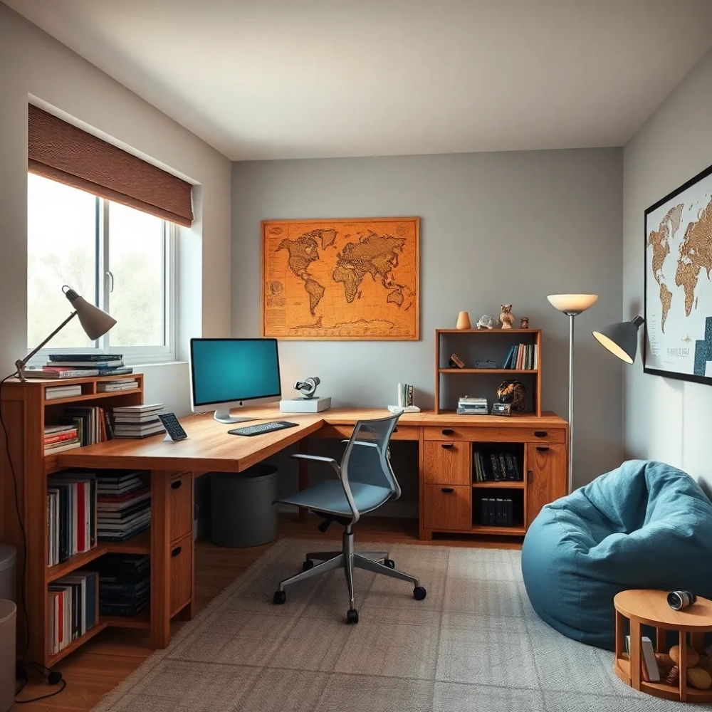 pokój dla chłopca 12 lat