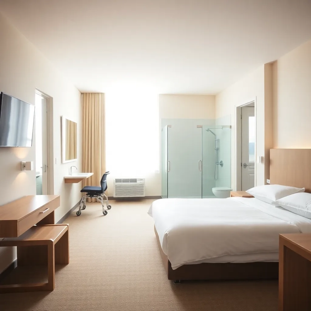 Pokój dla niepełnosprawnych w hotelu wymogi