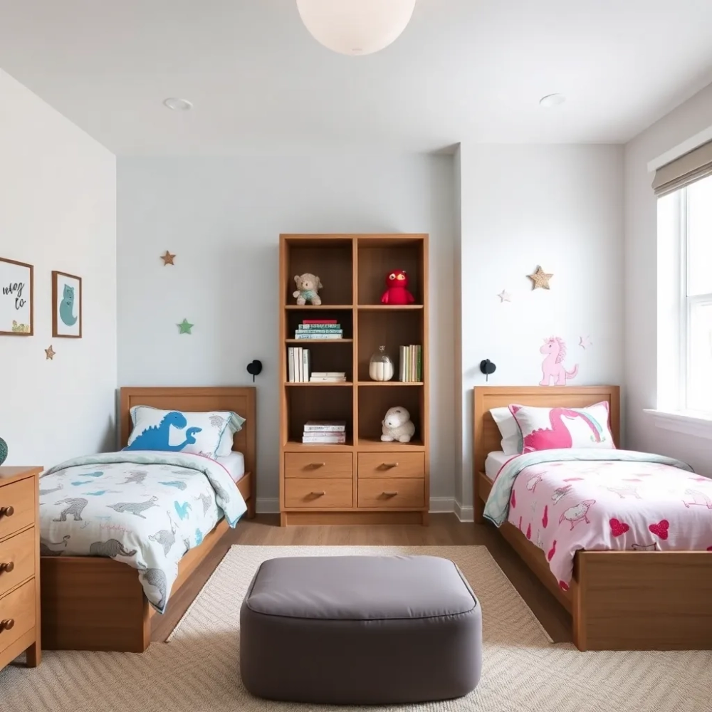 Pokój dla rodzeństwa różnej płci