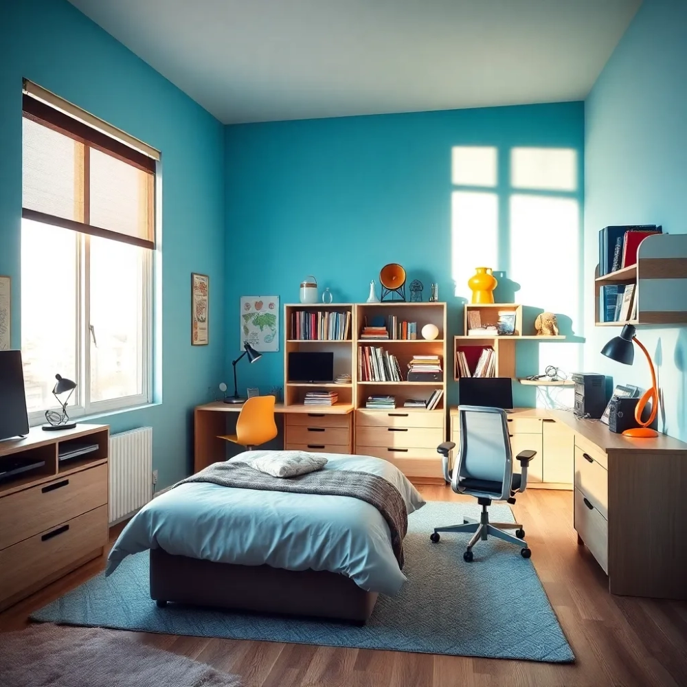 Pokój młodzieżowy dla chłopca aranżacje